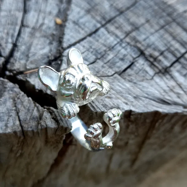 Anillo Bulldog abrazo - Imagen 3
