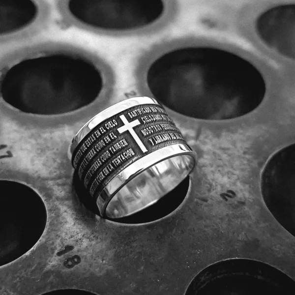 Anillo Padre Nuestro - Imagen 2