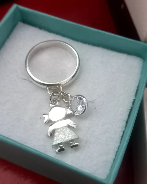 Anillo Alianza 2 dijes
