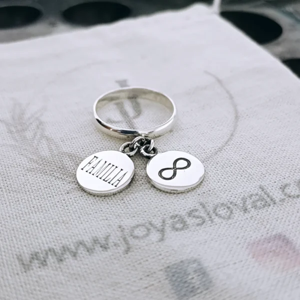 Anillo Alianza 2 dijes - Imagen 4