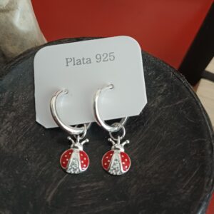Aros Vaquita colgante