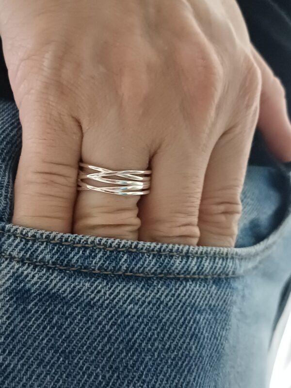 Anillo Hilos abierto