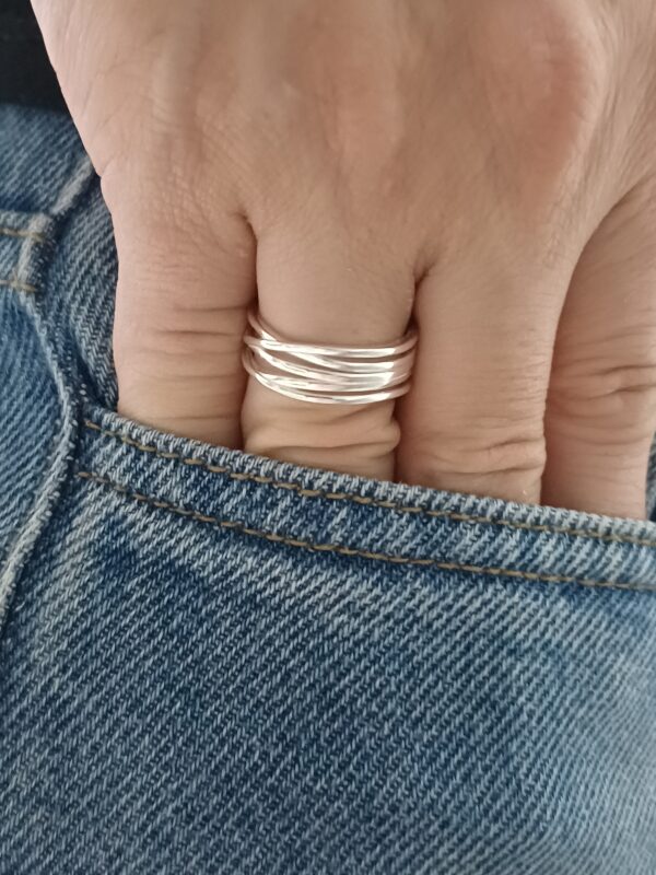 Anillo Hilos abierto - Imagen 2
