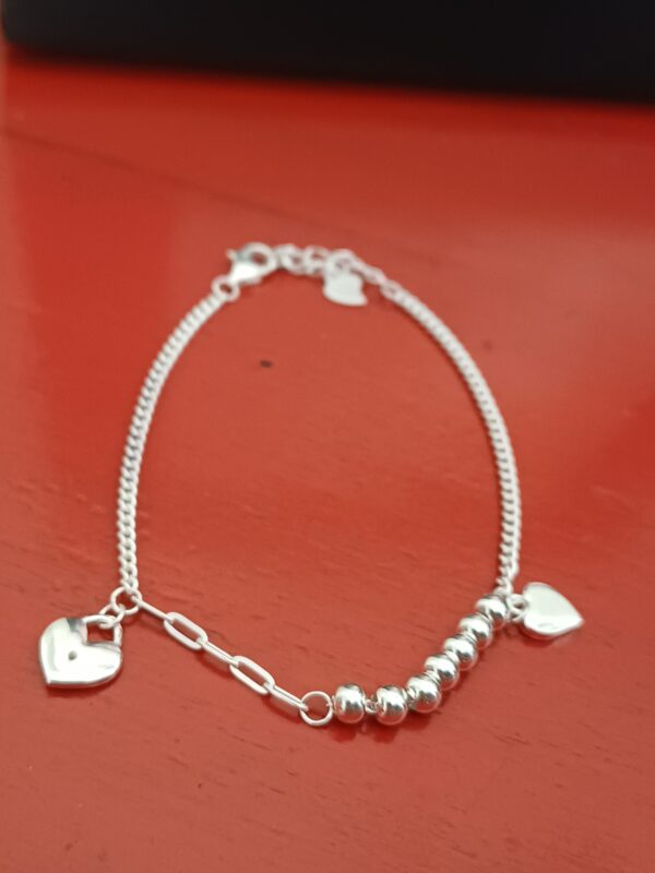 Pulsera bolas y cadena - Imagen 2