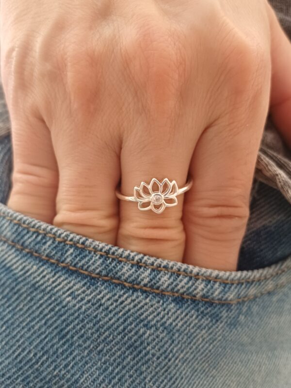 Anillo Flor de Loto - Imagen 2